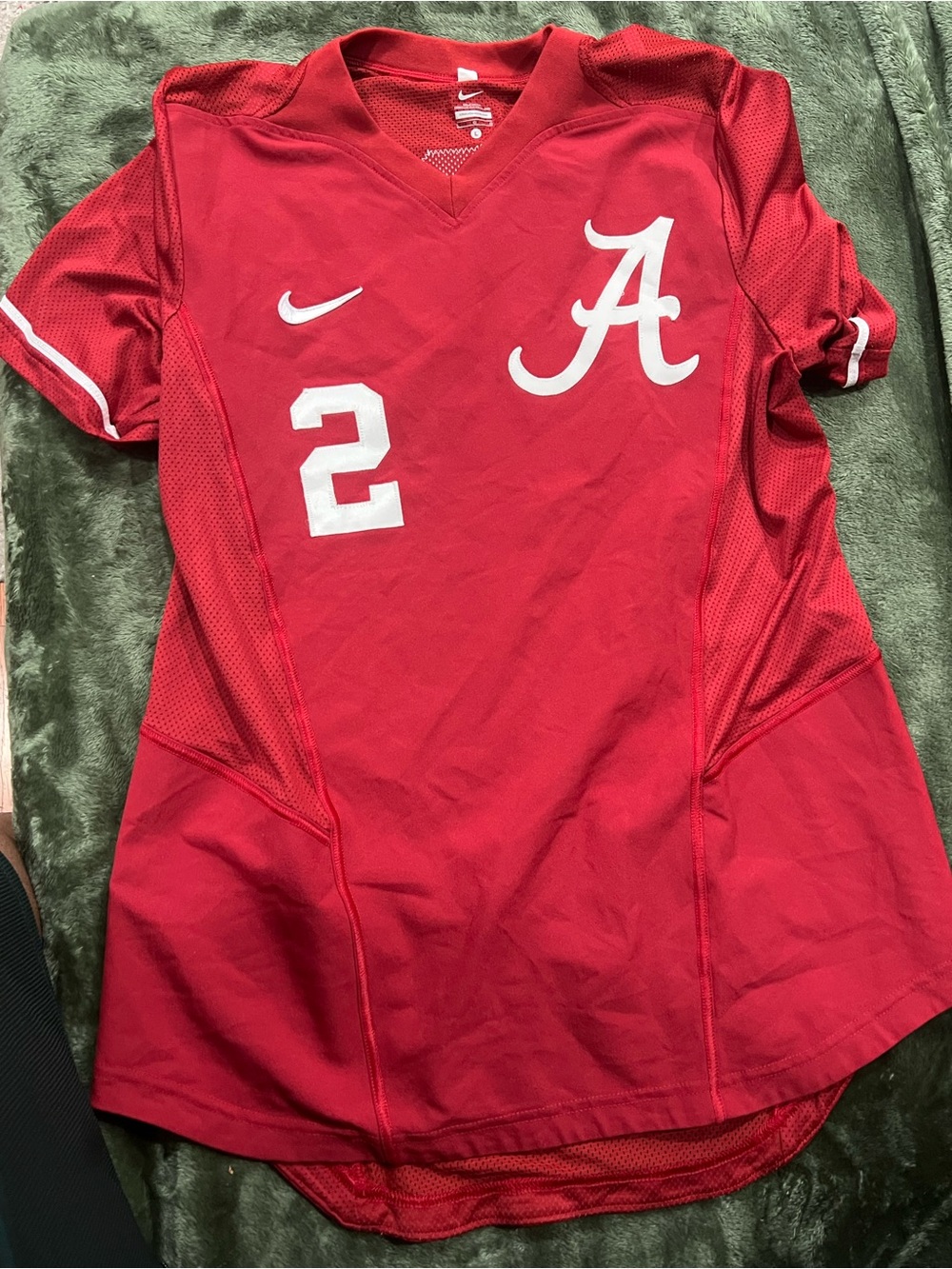 Alabama Crimson Tide #2 Red Nike Jersey
